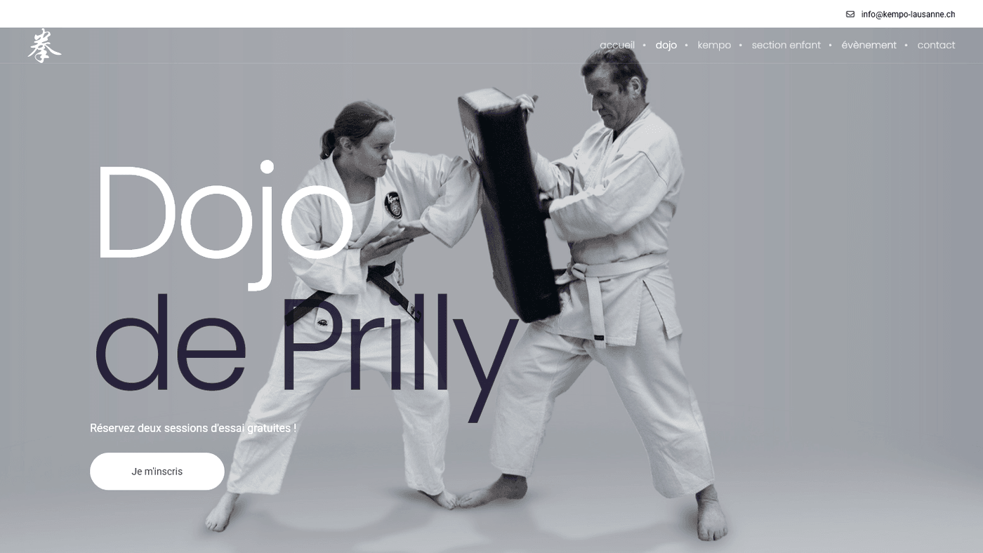 Aperçu du projet Kempo Lausanne