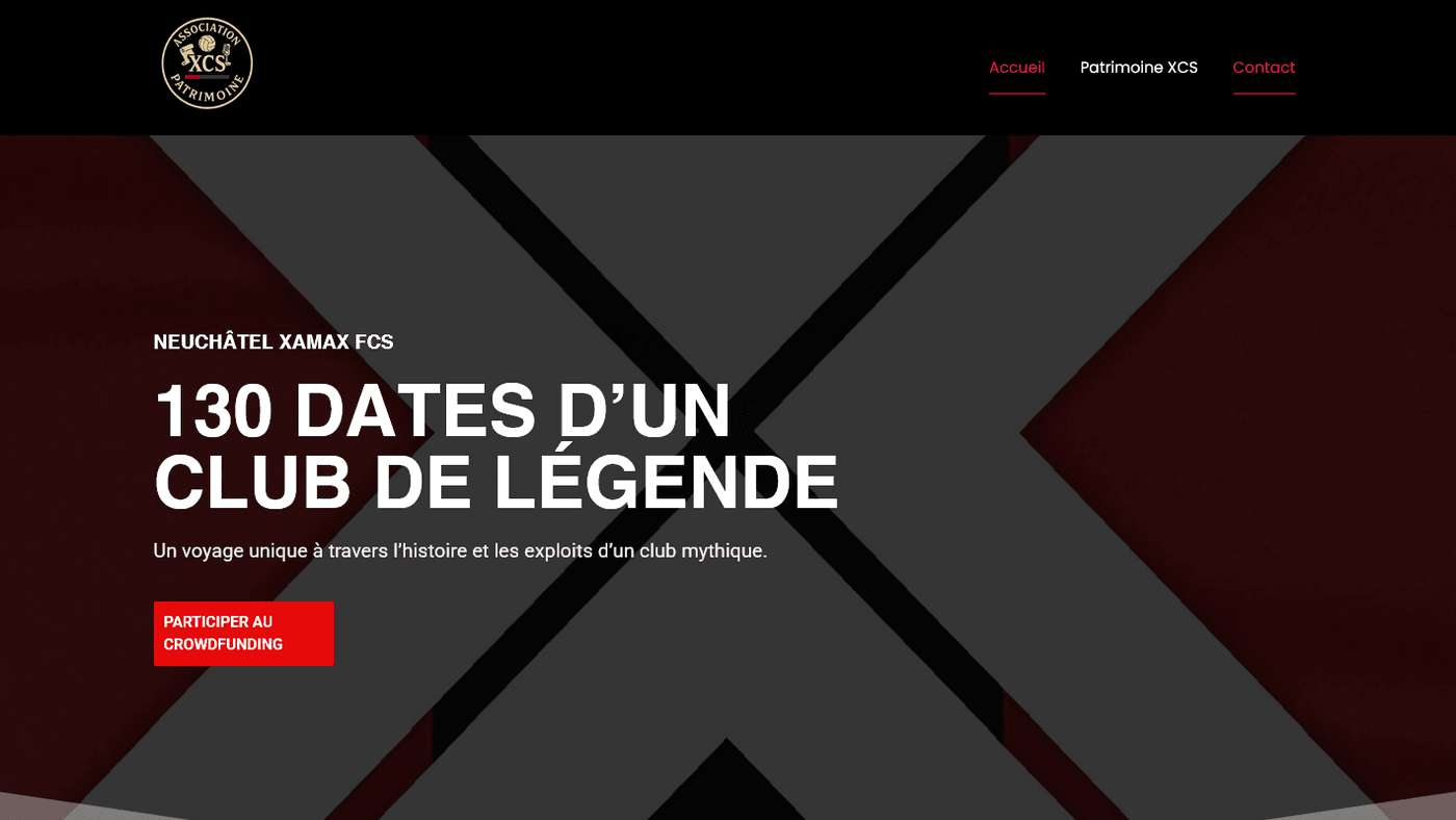Aperçu du projet Patrimoine XCS