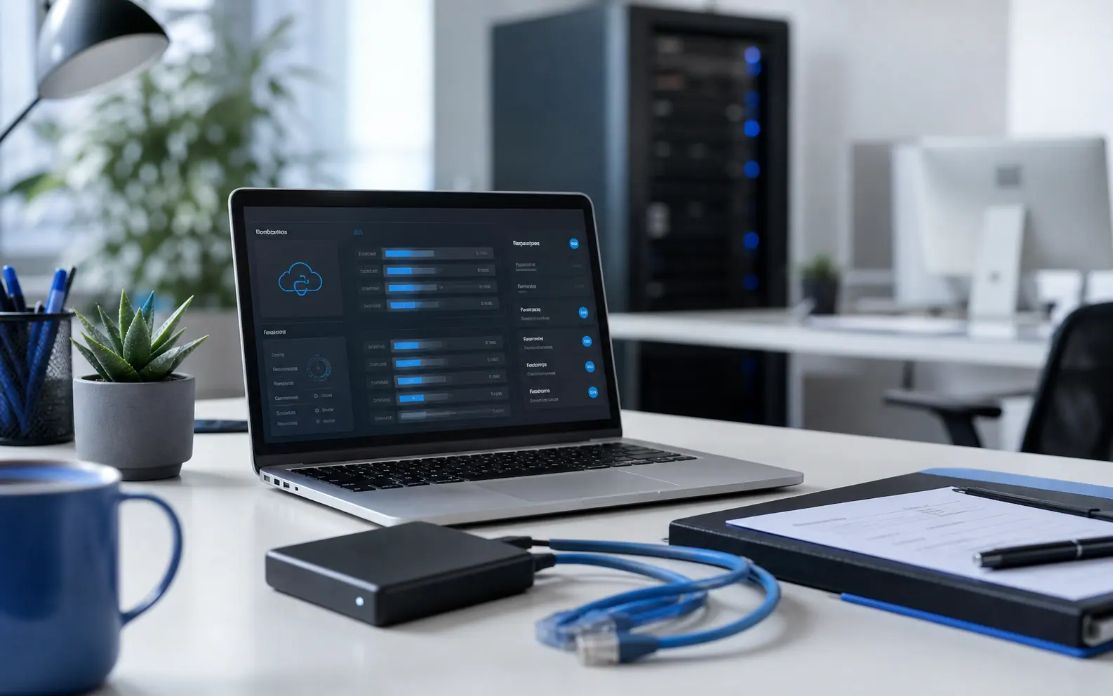 Infrastructure serveur sobre pour hébergement web et e-mails
