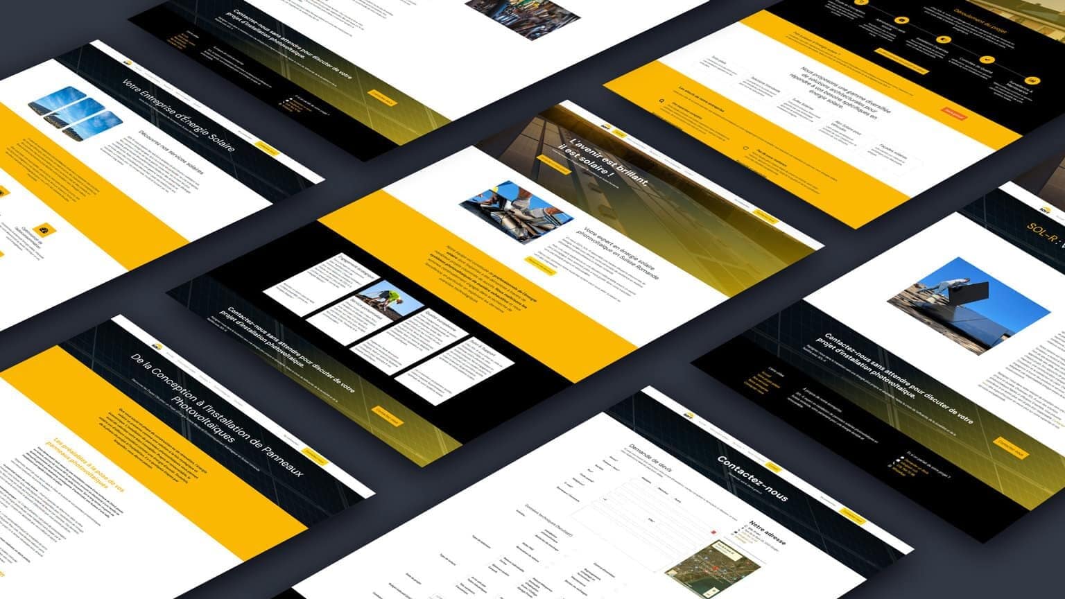 création du site internet de SOL-R