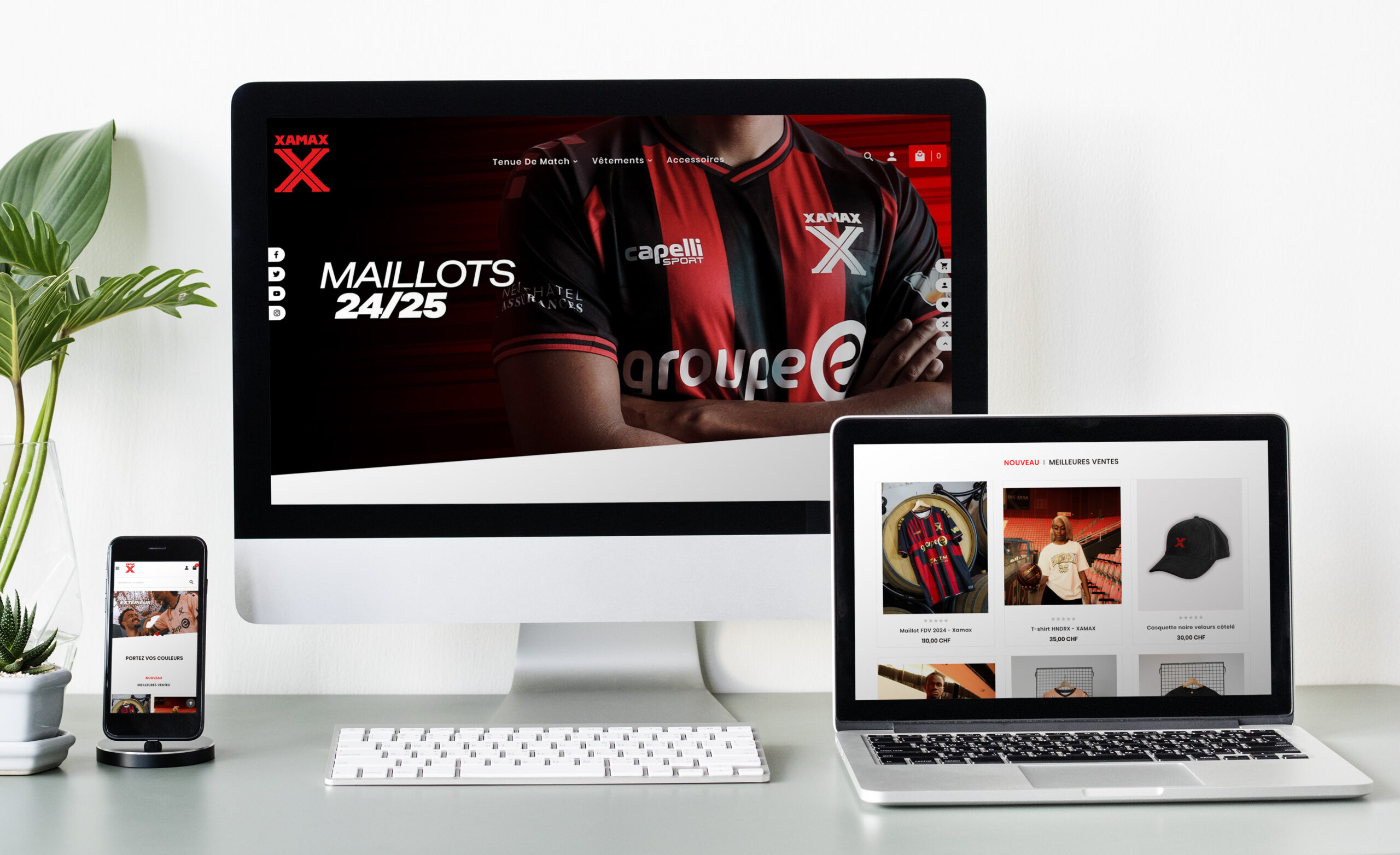 Boutique en ligne de Neuchâtel Xamax