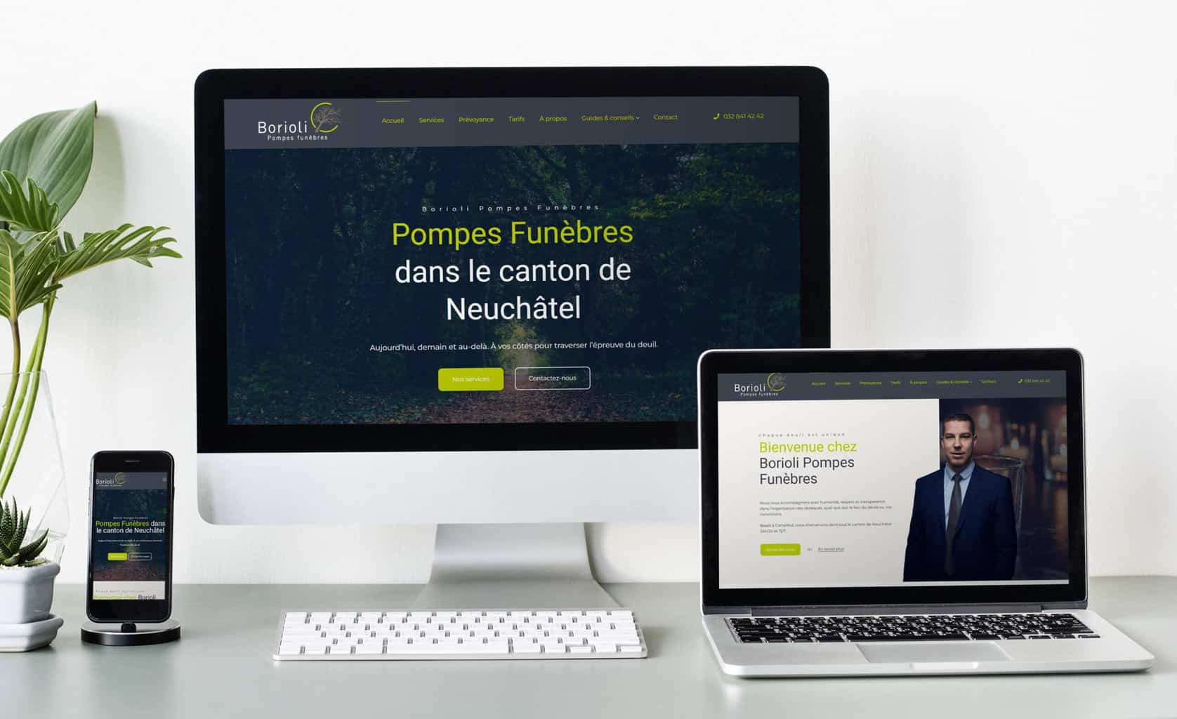 Borioli Pompes Funèbres à Neuchâtel